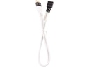 Corsair Frontpanel-Kabel Premium Sleeved  Verlängerungskit Weiss