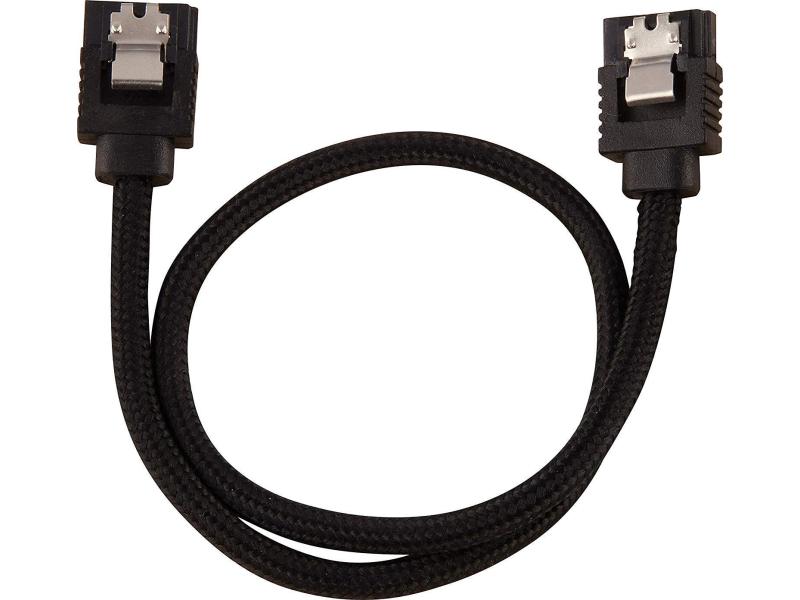 Corsair SATA3-Kabel Premium Set Schwarz 30 cm