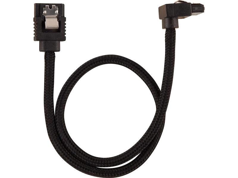 Corsair SATA3-Kabel Premium Set Schwarz 30 cm gewinkelt