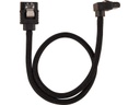 Corsair SATA3-Kabel Premium Set Schwarz 30 cm gewinkelt