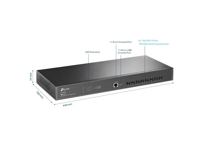 TP-Link SFP+ Switch TL-SX3008F 8 Port