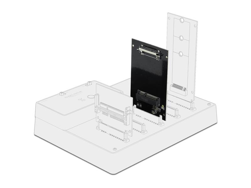 Delock Adapter SATA -mSATA 2 cm