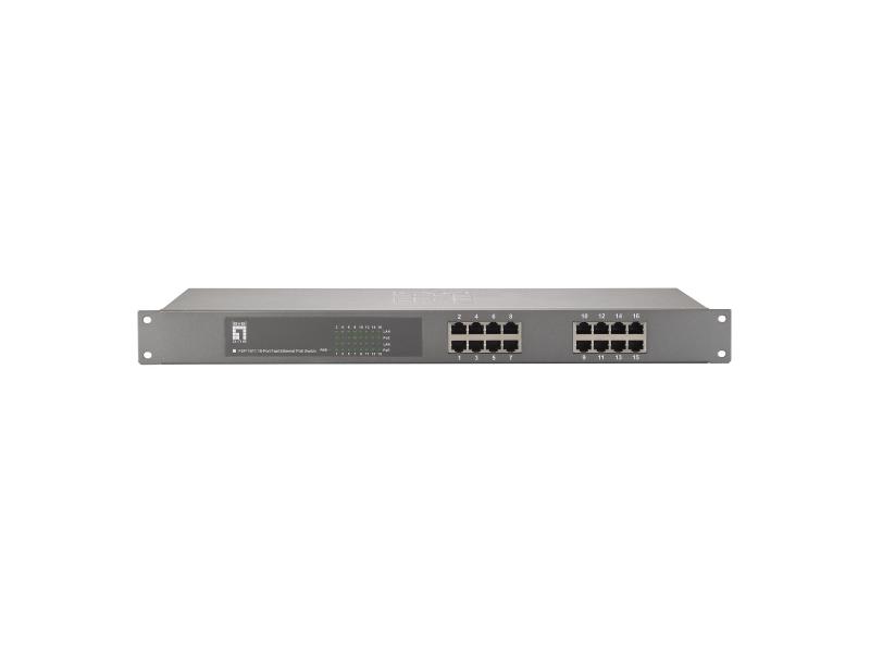 LevelOne PoE+ Switch FEP-1611 16 Port