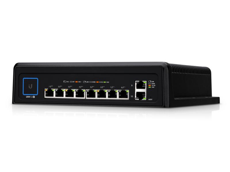 Ubiquiti PoE++ Switch UniFi USW-Industrial 10 Port