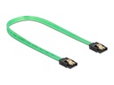 Delock SATA-Kabel UV Leuchteffekt grün 0.5 m