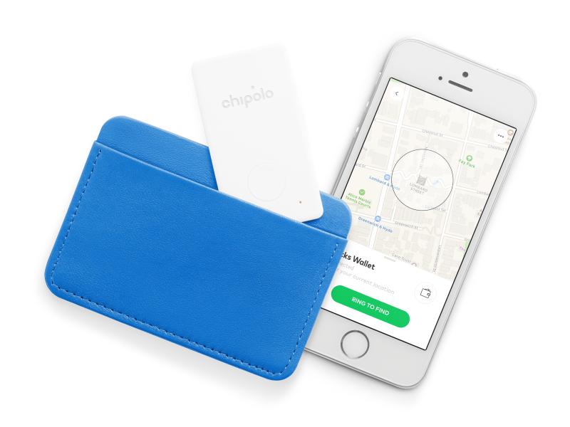 Chipolo Schlüsselfinder Card weiss
