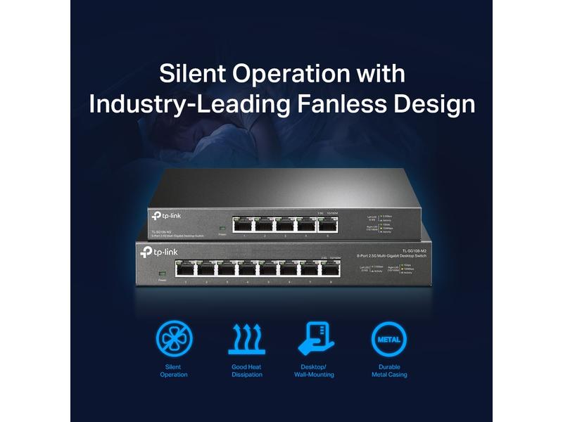TP-Link Switch TL-SG108-M2 8 Port