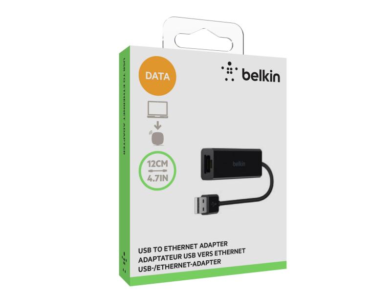 Belkin Netzwerk-Adapter USB 2.0 - RJ45 USB 2.0