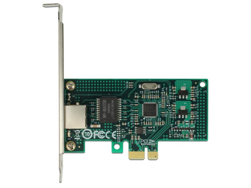 Delock Netzwerkkarte 1Gbps, PCI-Express x1, Intel 82574L Chipset