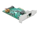Delock Netzwerkkarte 1x 2.5Gbps LAN, PoE+, RTL8125 PCI-Express x1