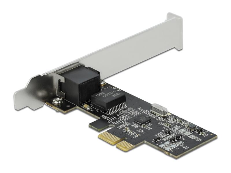 Delock Netzwerkkarte 1x 2.5Gbps LAN, RTL8125B PCI-Express x1/RJ-45