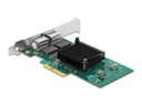 Delock Netzwerkkarte 2x 1Gbps, i82576 PCI-Express x4
