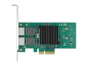Delock Netzwerkkarte 2x 1Gbps, i82576 PCI-Express x4