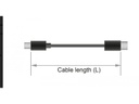 Delock USB2.0 Pinheaderkabel 2mm - 2.54mm 12cm