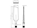 Delock LTE-Antenne SMA mit Kippgelenk 4 dBi