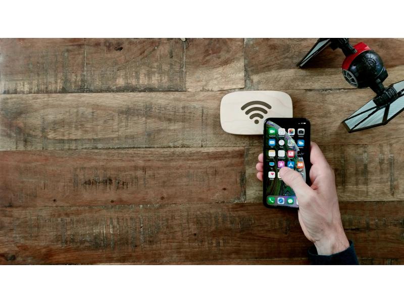 Ten One Design Wifi Porter WLAN-Gastzugang über Kamera &amp; NFC teilen