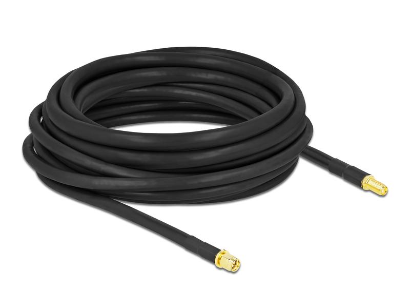 Delock Antennenkabel LTE/5G, LMR/CFD300 SMA zu SMA, 7.5 m