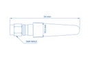 Teltonika LTE-Antenne PR1CS450 Kompakt 5 dBi