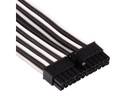 Corsair Stromkabel Premium Pro-Kit Typ 4 Gen 4 Schwarz/Weiss