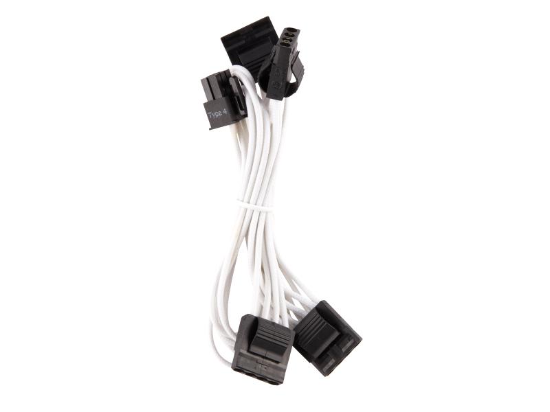 Corsair Stromkabel Premium Pro-Kit Typ 4 Gen 4 Weiss