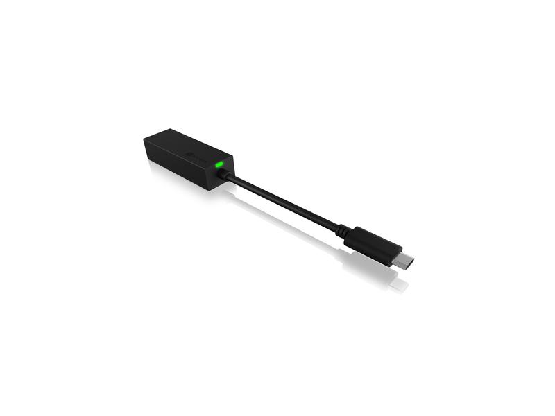 ICY BOX Netzwerk-Adapter IB-LAN100-C3 USB 3.0 Type-C zu RJ45