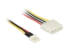 Delock Stromkabel Floppy 4Pin - Molex 15 cm