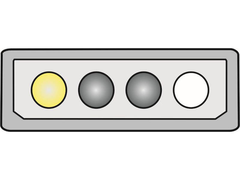 Delock Stromkabel Molex - 4Pin 15 cm