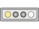 Delock Stromkabel Molex - 4Pin 15 cm