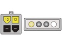 Delock Stromkabel Molex - 4Pin 15 cm