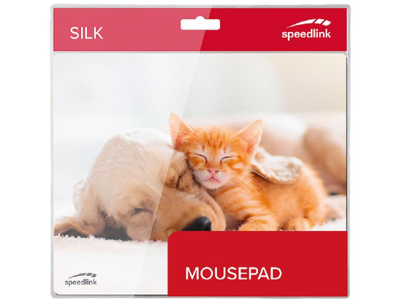 Speedlink Bedruckte Mausmatte Dog and Cat Mehrfarbig