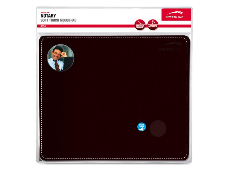 Speedlink Gaming-Mausmatte NOTARY Soft Touch Schwarz