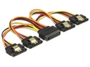 Delock Stromkabel SATA - 4x SATA 15 cm
