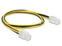 Delock Stromverlängerungskabel 4Pin - 4Pin CPU 50 cm