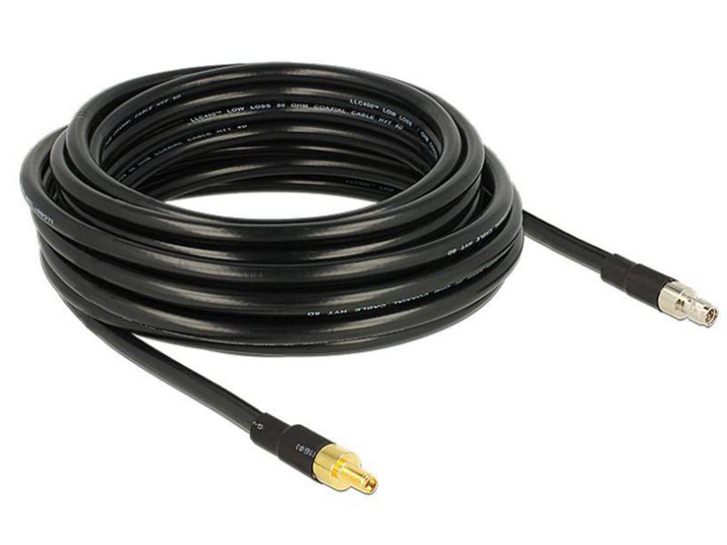 Delock Antennenkabel low loss SMA zu SMA, 10 m