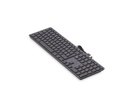 LMP Tastatur KB-1243 Schwarz, CH-Layout mit Ziffernblock