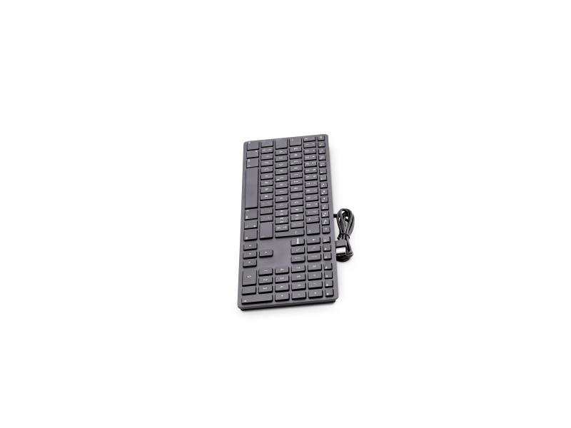 LMP Tastatur KB-1243 Schwarz, CH-Layout mit Ziffernblock