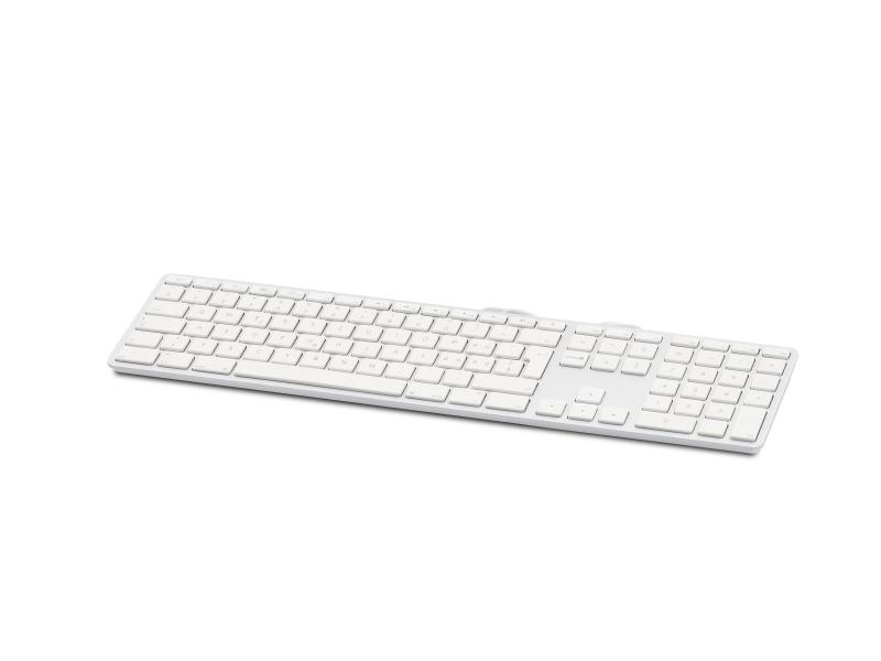 LMP Tastatur KB-1243 Silber, CH-Layout mit Ziffernblock
