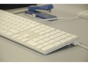 LMP Tastatur KB-1243 Silber, CH-Layout mit Ziffernblock