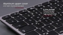 LMP Tastatur KB-1243 Silber, CH-Layout mit Ziffernblock