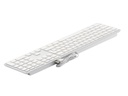 LMP Tastatur KB-1243 Weiss, DE-Layout mit Ziffernblock