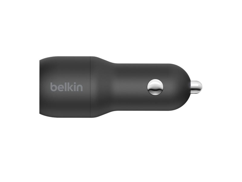 Belkin Autoladegerät Boost Charge 2-Port USB-A  24W + USB-C Kabel