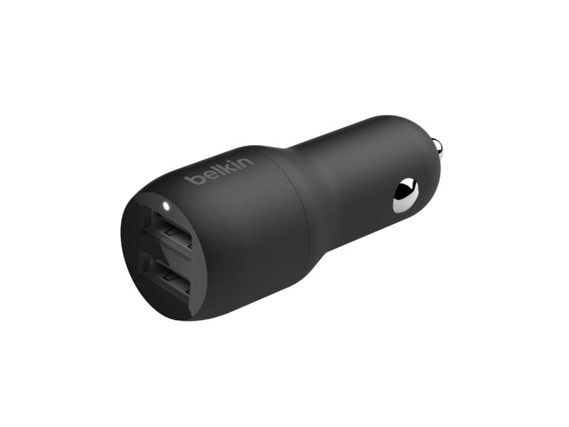 Belkin Autoladegerät Boost Charge 2-Port USB-A  24W + USB-C Kabel