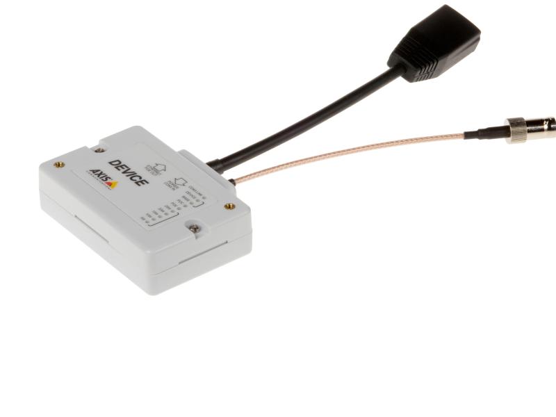 Axis PoE+ Converter T8643 PoE+ over Coax Compact