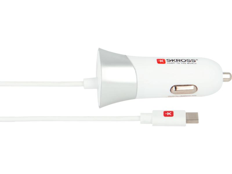 SKROSS Autoladegerät 2.900618 3.0 A / 2.4 A + USB C