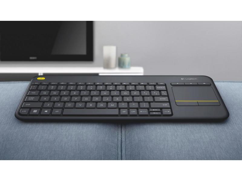Logitech Tastatur K400 Plus US INTL-Layout