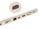 Delock Blindstecker USB-C 10 Stück Schwarz