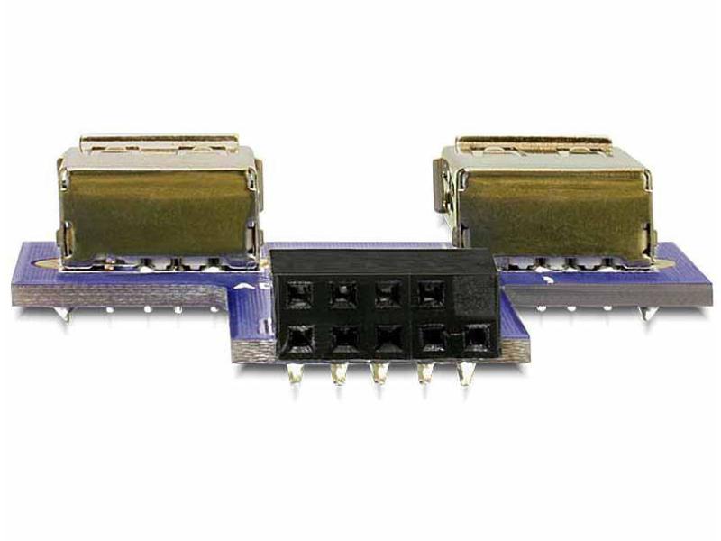 Delock USB 2.0 Adapter USB-A Buchse - USB-Pinheader