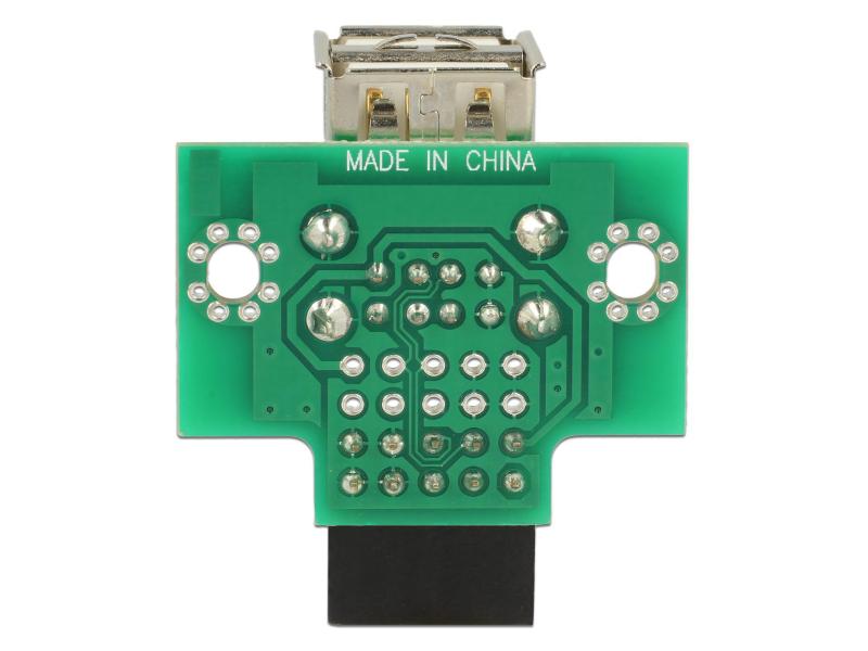 Delock USB 2.0 Adapter USB-A Buchse - USB-Pinheader gerade