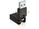 Delock USB 2.0 Adapter USB-A Stecker - USB-A Buchse, rotierbar