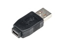 Delock USB 2.0 Adapter USB-A Stecker - USB-MiniB Buchse